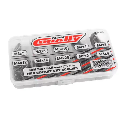 Team Corally - Assorted Set Screws M3 - M4 - M5