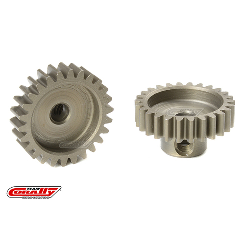 Team Corally - M0.6 Pinion - Short - Hardened Steel - 26 Teeth - Shaft Dia. 3.17mm