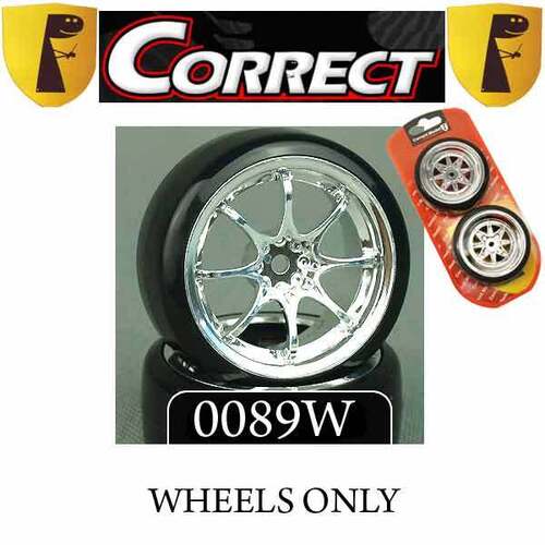 Correct Models Wheels W8C1             1/10  (pr)