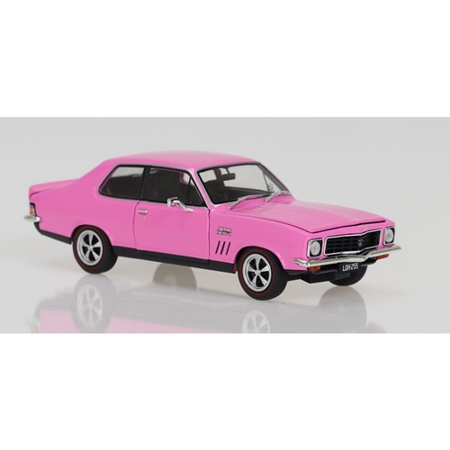 DDA - 1/24 Strike Me Pink LJ 308 Torana Fully Detailed Opening Doors, Bonnet and Boot