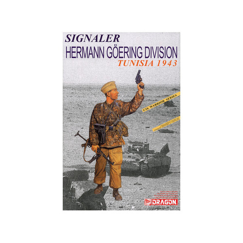 Dragon 1/16 Signaler Hermann Goring Division (Tunisia 1943) Plastic Model Kit