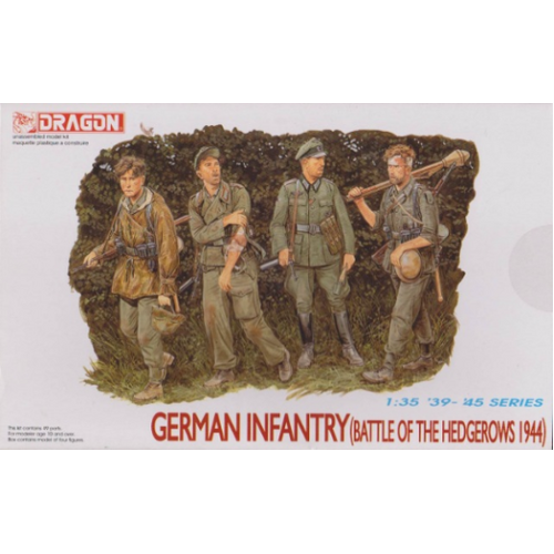 Dragon 1/35 GERMAN INFANTRY (BATTLE OF THE HEDGEROWS 1944) [6025]