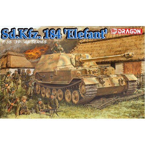 Dragon 1/35 Sd.Kfz.184 Elefant Plastic Model Kit