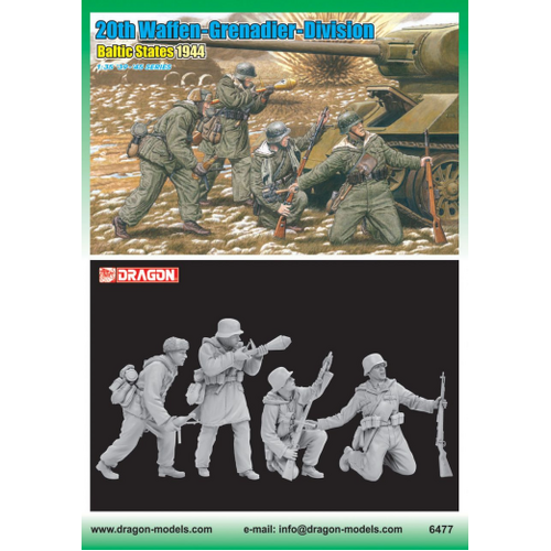 Dragon 1/35 20th Waffen-Grenadier-Division (Baltic States 1944) [6477]