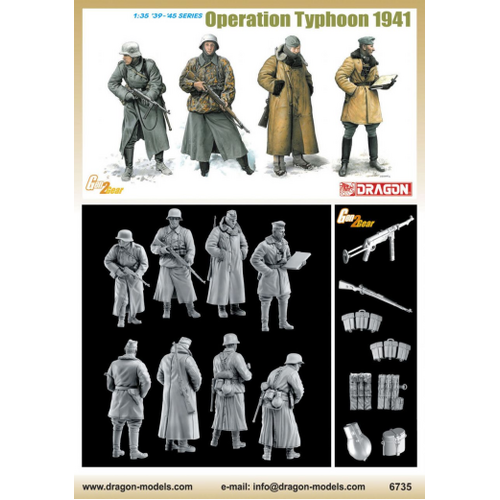 Dragon 1/35 Operation Typhoon 1941 Plastic Model Kit [6735]