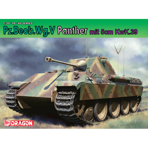 Dragon 1/35 Pz.Beog.Wg.V PANTHER mit 5cm Kw.K.39/1 [6821]