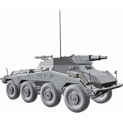 Dragon 1/35 Sd.Kfz.234/3 mit 7.5cm KwK Plastic Model Kit [6964]