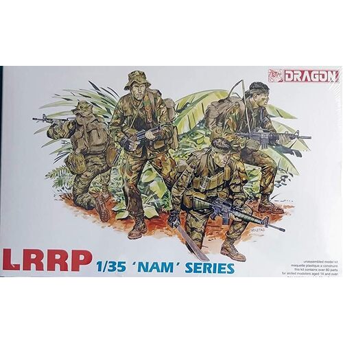 Dragon 1/35 LRRP (U.S. Army Long Range Recon Patrol) Plastic Model Kit