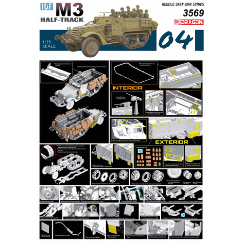 Dragon - 1/35 Idf M3 Half-Track