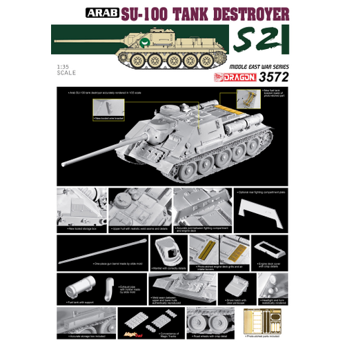 Dragon - 1/35 Egyptian Army Su-100