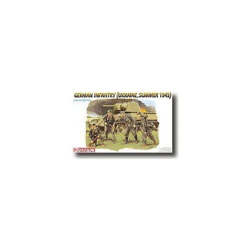 Dragon 1/35 German Infantry (Ukraine, Summer 1943) Plastic Model Kit