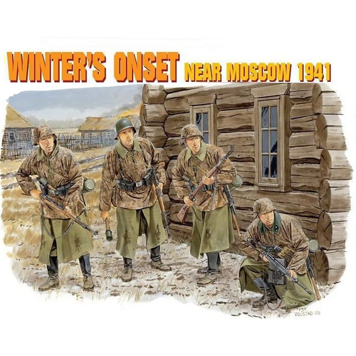 Dragon - 1/35 Winter's Onset (Near Moscow 1941) Plastic Model Kit [6162]