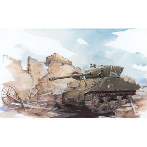 Dragon - 6188 1/35 M4A2 (76) Red Army Plastic Model Kit