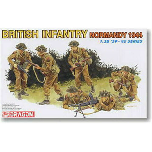 Dragon - 6212 1/35 British Infantry (Normandy 1944) Plastic Model Kit