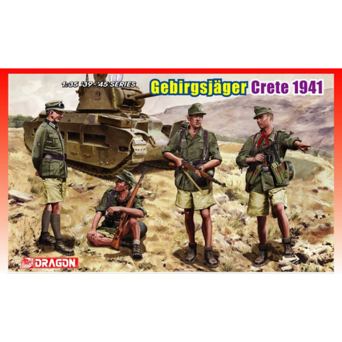 Dragon - 6742 1/35 Gebirgsjägers Crete 1941