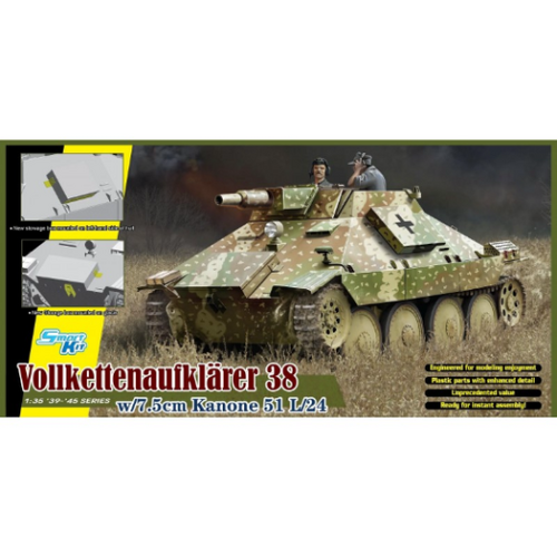 Dragon 1/35 Vollkettenaufklaerer 38 w/7.5cm Kanone 51 L/24 [6815]