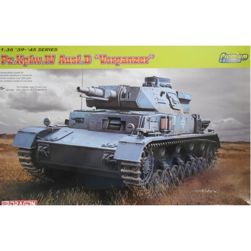 Dragon 1/35 Pz.Kpfw.IV Ausf.D Vorpanzer Plastic Model Kit [6981]