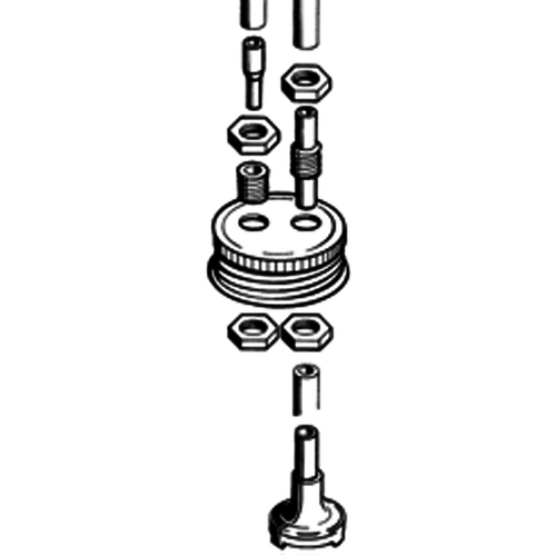 DUBRO 192 FUEL CAN CAP FITTINGS (1 PC PER PACK)