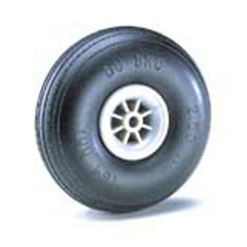 DUBRO 275TL 2-3/4in DIA TREAD LIGHT WHEELS  (1 PAIR PER CARD)