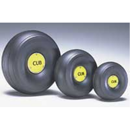 DUBRO 425TLC 1/4 SCALE TRED LGHT J3 WHEELS  (1 PAIR PER CARD)