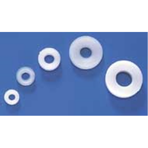 DUBRO 636 NO. 6 NYLON FLAT WASHER (8 PCS PER PACK)