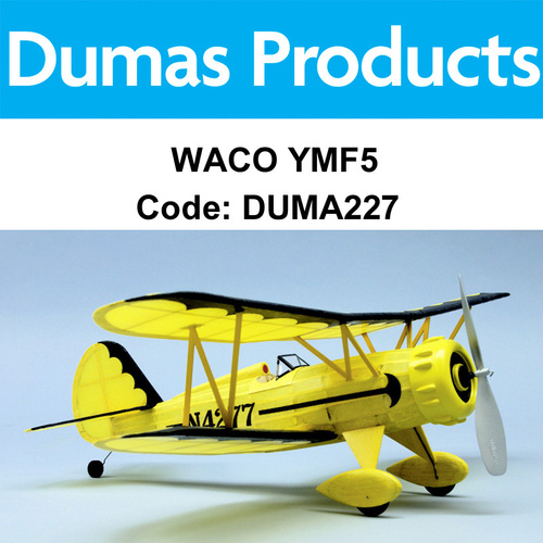 R/Powered Waco Ymf5 18 Wing