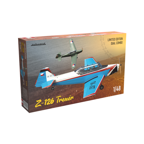 Eduard 1/48 Z-126 TRENÉR Dual Combo Plastic Model Kit [11156]