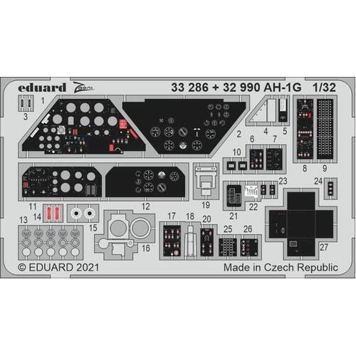 Eduard 1/32 AH-1G Photo etched set