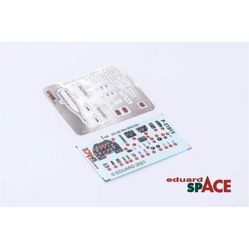 Eduard - 3DL48004 1/48 P-51D-15+ SPACE 3D Decals