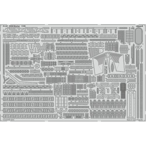 Eduard - 53241 1/350 DKM Blücher Photo-etch set (Trumpeter)