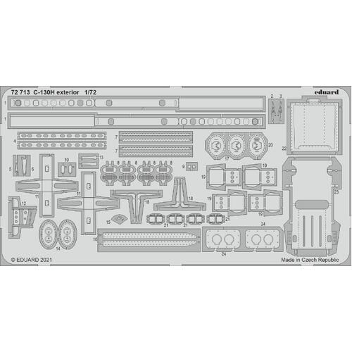 Eduard - 72713 1/72 C-130H exterior Photo etched parts