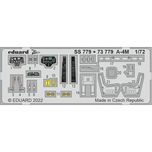 Eduard 1/72 A-4M Photo etched set [73779]