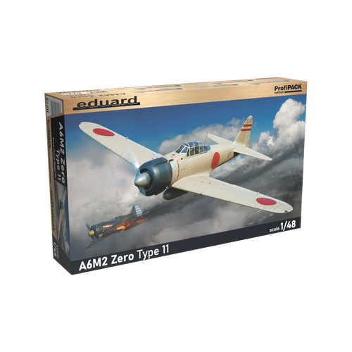 Eduard 1/48 A6M2 Zero Type 11 Plastic Model Kit [82211]