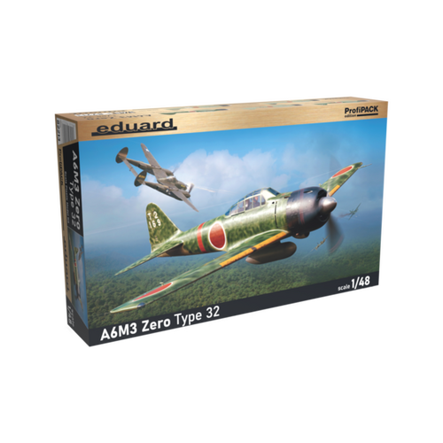 Eduard 1/48 A6M3 Zero Type 32 Profipack Plastic Model Kit [82213]