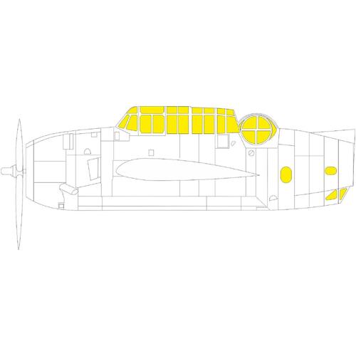 Eduard 1/48 TBF-1C (Academy) Mask Set [EX819]