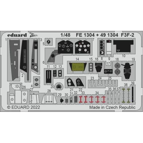 Eduard 1/48 F3F-2 Zoom set [FE1304]