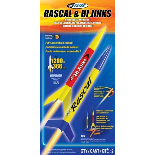 Estes - Rocket Launch Set Rascal + Hijinks