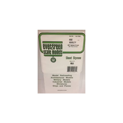 Evergreen - Novelty Siding .060 Spacing - #4062