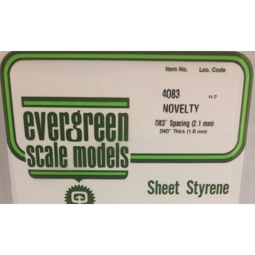 Evergreen - Novelty Siding .083 Spacing - #4083