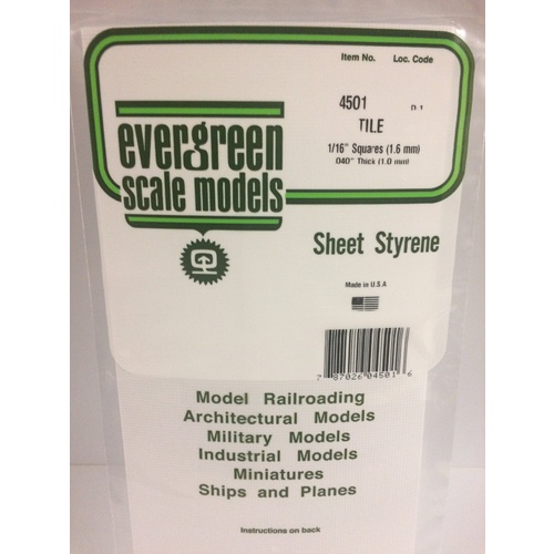 Evergreen - Tile 1/16 Square - #4501