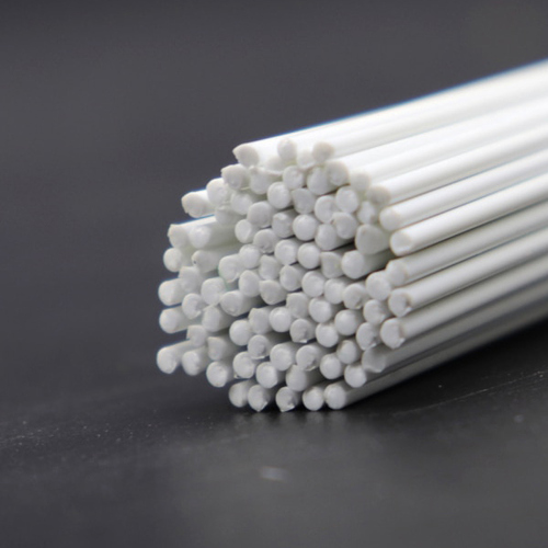 Eve Model ABS Styrene Plastic Round Rod 0.5mm X 500mm (10pc)