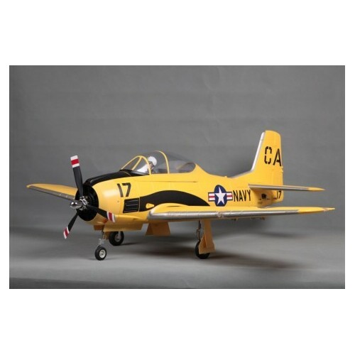 T-28D Trojan V4 1400mm Yellow PNP