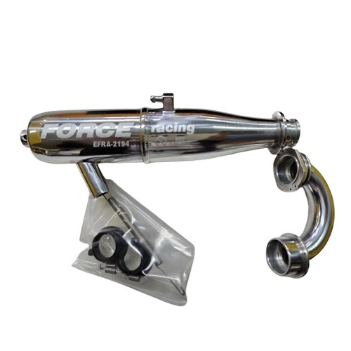 FORCE 1/8 MUFFLER SET 21-18 EFRA LEGAL 2194