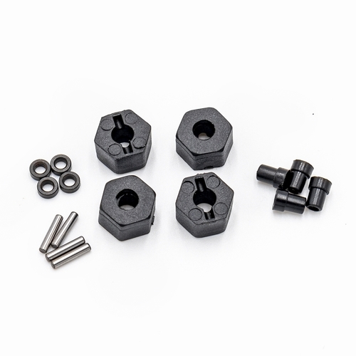 Funtek Cr12 Plastic Wheel Hexes, Pins And Shock Spacers - Ftk-23517