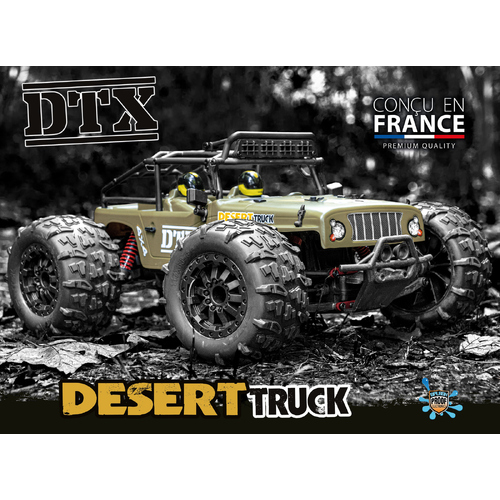 Funtek 1/12Th Scale 4Wd 540 Brushed High Speed Desert Truck - Ftk-Dtx001