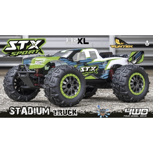 Funtek 1/12Th Scale 4Wd 540 Brushed High Speed Monster Truck - Ftk-Stx-Sport.Gr