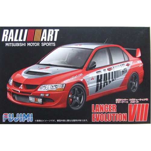 Fujimi 1/24 Mitsubishi Lancer Evolution VIII RALLIART (ID-148) Plastic Model Kit [03817]