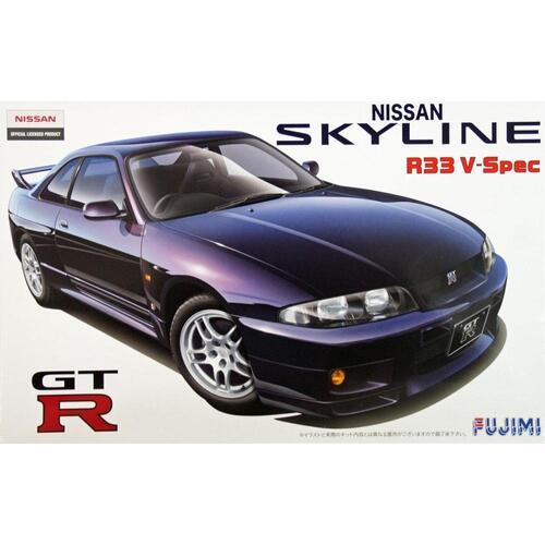 Fujimi - 1/24 Nissan R33 Skyline GT-R V-spec '95 (ID-39)