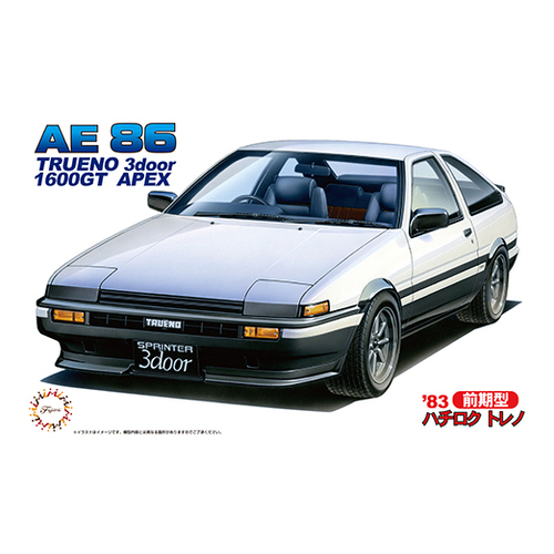 Fujimi 1/24 Toyota AE86 Trueno "Early type" '83 (ID-52) Plastic Model Kit [04642]