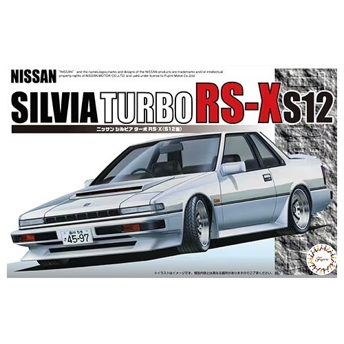 Fujimi - 1/24 Nissan Silvia Turbo RS-X [ID-76] Plastic Model Kit